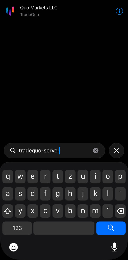 TradeQuo-Konto in MT5 hinzufügen
